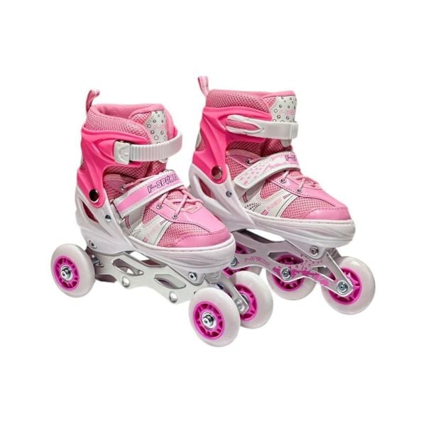 Metal Alıştırma Paten 30-33 Pembe