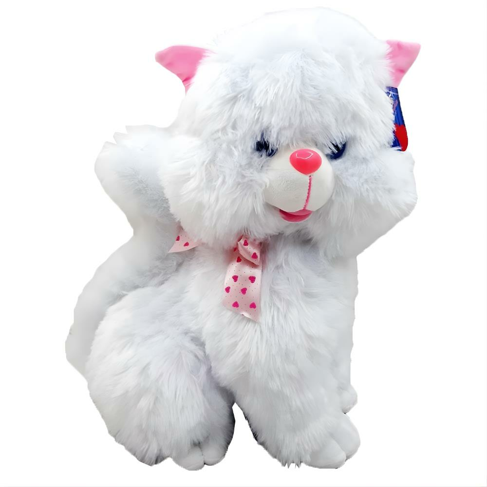 Halley Peluş 50 cm Sesli Oturan Tombul Kedi 62585