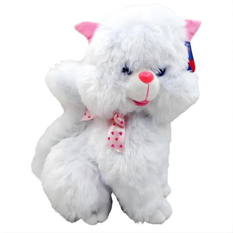 Halley Peluş 50 cm Sesli Oturan Tombul Kedi 62585