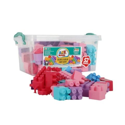 Ant Blocks Pembe 52 Parça Box