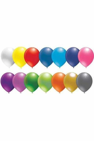 Balon Karışık Renkler Kikajoy Baskısız Pastel