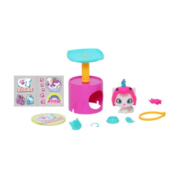 Sürpriz Aksesuarlı Yavru Kedi (5 Asorti)