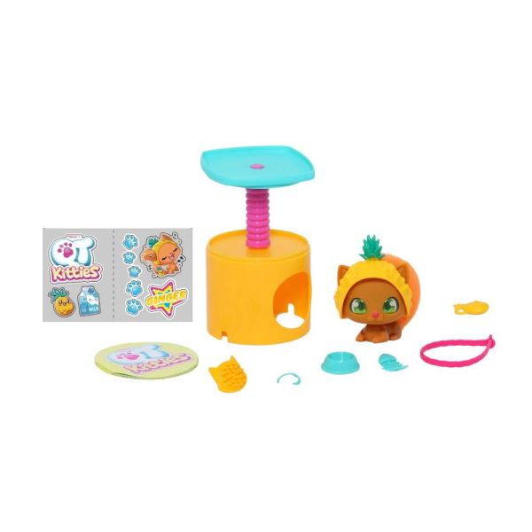 Sürpriz Aksesuarlı Yavru Kedi (5 Asorti)