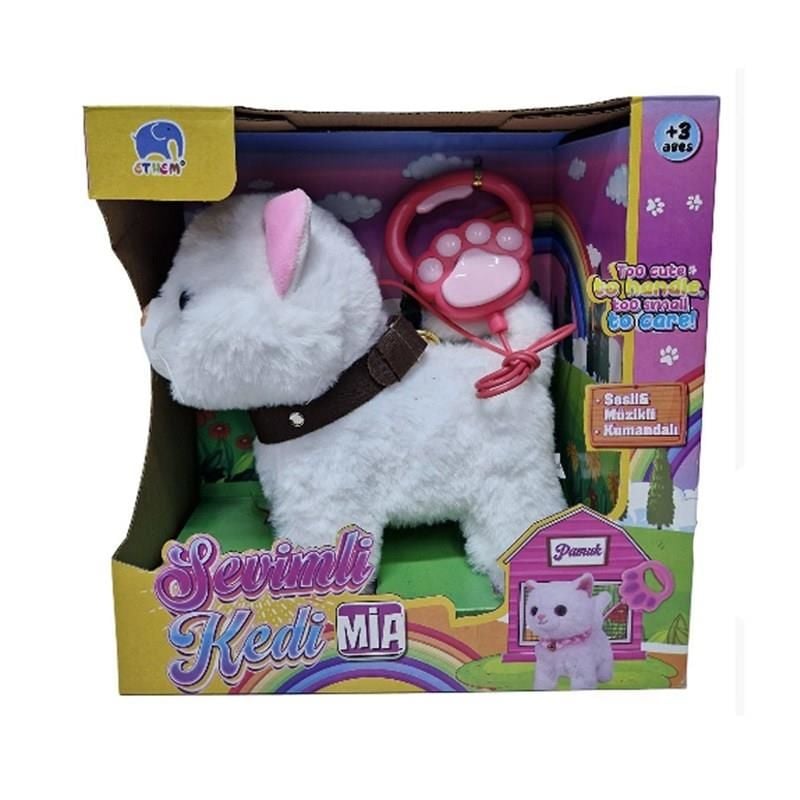 Tasmalı Etm92 Sesli Sevimli Mia Kedi