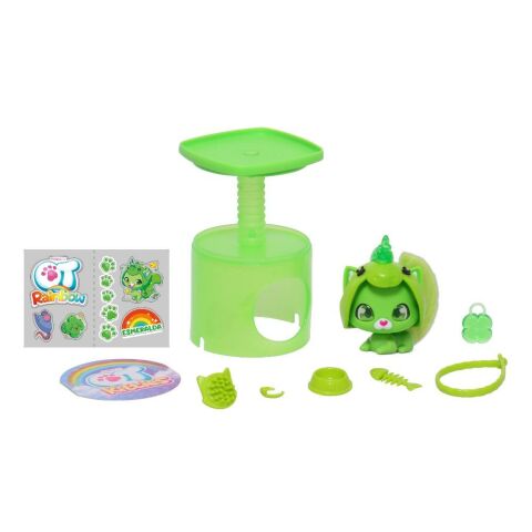 Gökkuşağı Serisi Sürpriz Aksesuarlı Yavru Kedi (6 Asorti)