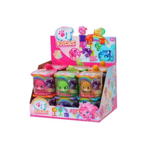 Gökkuşağı Serisi Sürpriz Aksesuarlı Yavru Kedi (6 Asorti)