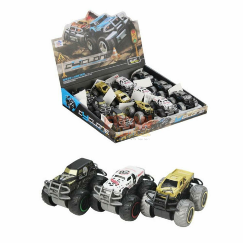 Sürtmeli Metal Diecast Canavar Duble 779-33A