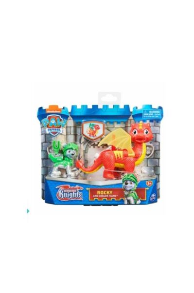 Rescue Knights Oyun Seti - Rocky And Dragon Flame