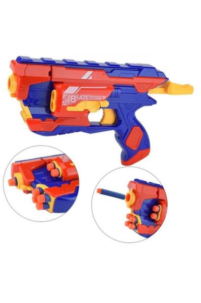 Nişancı 3 Yumuşak Sünger Atan Tabanca