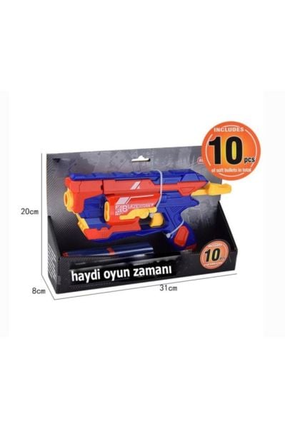 Nişancı 3 Yumuşak Sünger Atan Tabanca