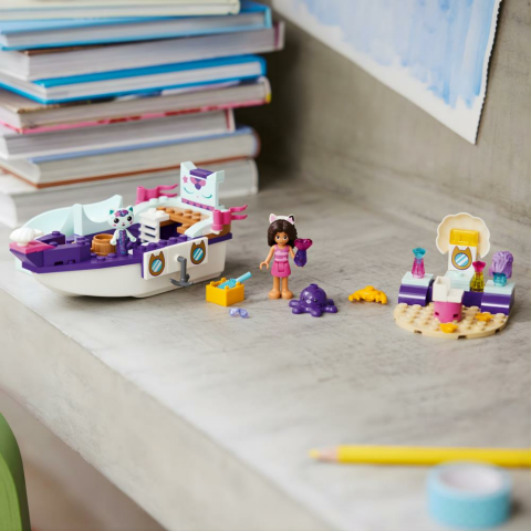LEGO® Gabby ve Süslü Kedi’nin Gemisi ve Spa 10786