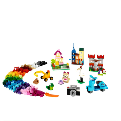 LEGO Classic Büyük Boy Yaratıcı Parçalar Yapım Kutusu 10698 - Yaratıcı Çocuklar için Oyuncak Yapım Seti (790 Parça)