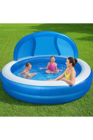 Bestway Güneşlikli Şişme Havuz 241*241*140