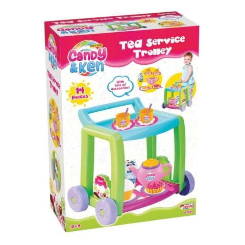 Candy & Ken Çay Servis Arabası 14 Prç