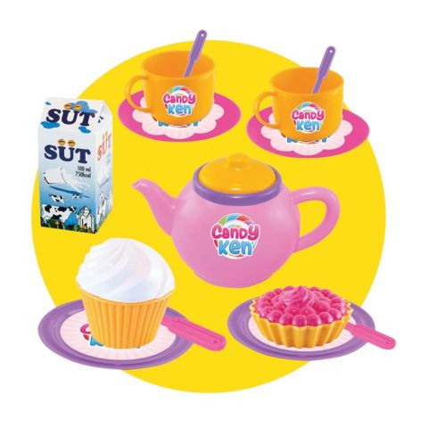 Candy & Ken Çay Servis Arabası 14 Prç