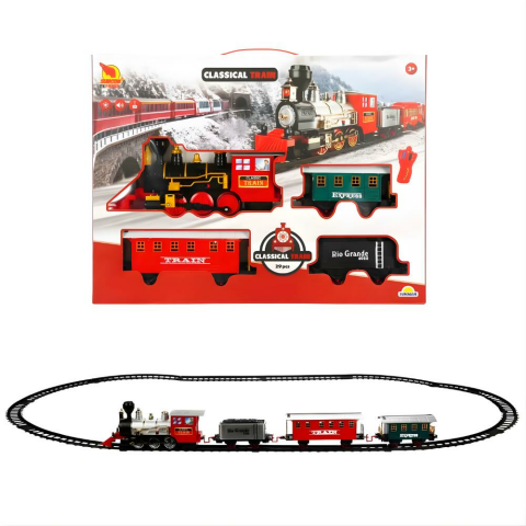 Suncon Sesli ve Işıklı Uzaktan Kumandalı Tren Seti 29 Parça