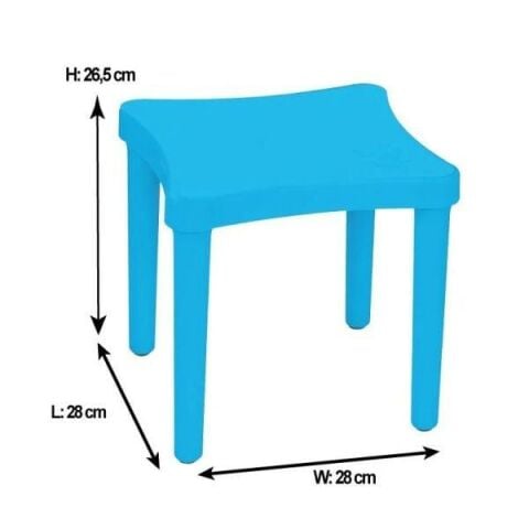 Story İki Tabureli Masa Mavi