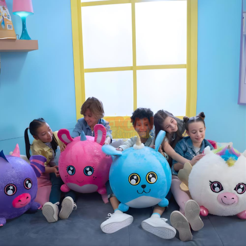 Şişme Peluş Unicorn XXL