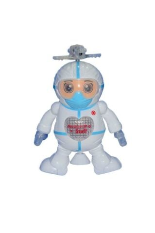 Medical Robot Sesli ve Işıklı Dans Eden Medikal Robot