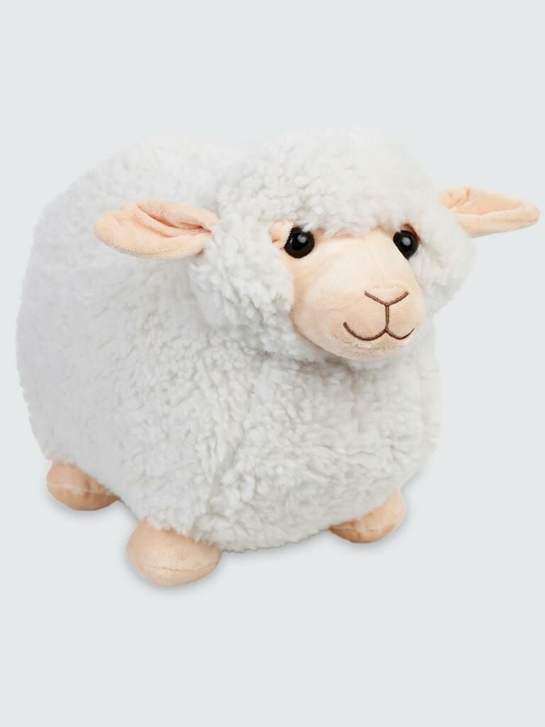 Peluş Oyuncak Kuzular 38cm Siyah/Beyaz