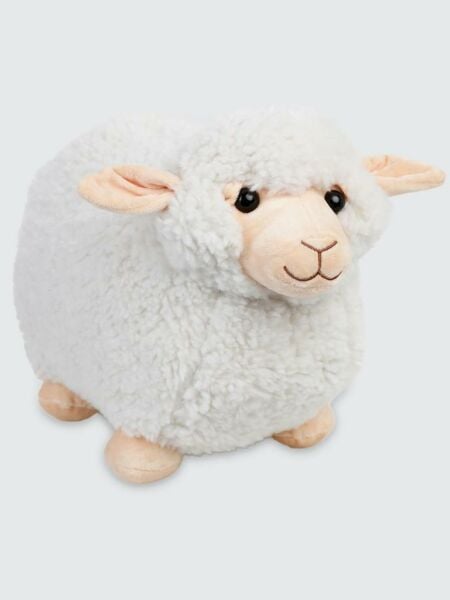 Peluş Oyuncak Kuzular 38cm Siyah/Beyaz