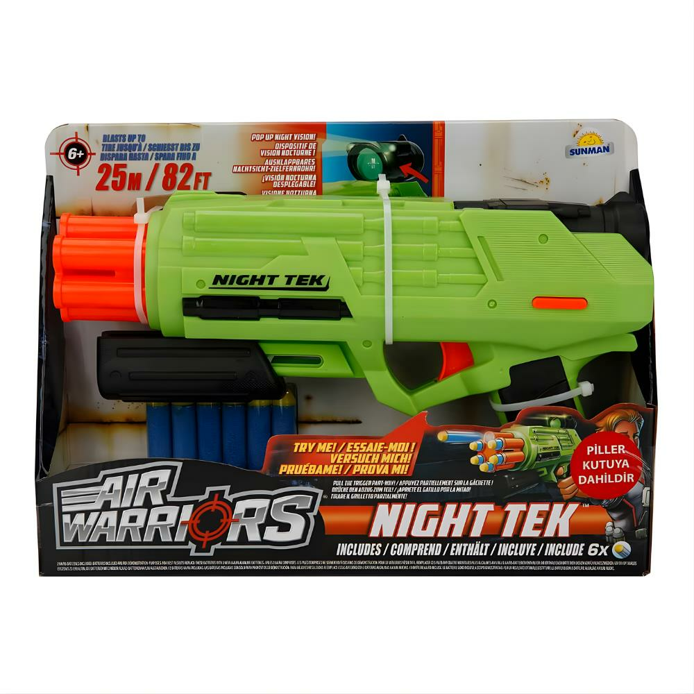 Sünger Atan Silah Air Warriors Night Tek Silah