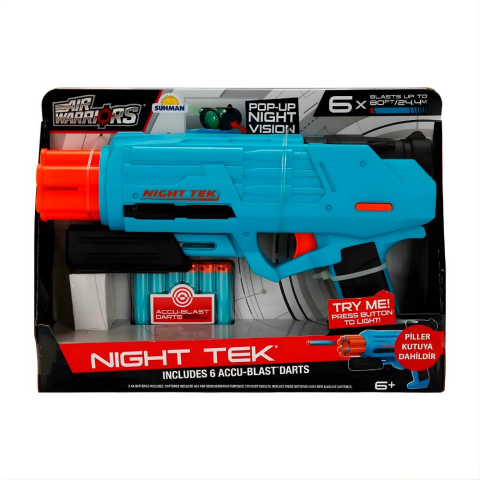 Sünger Atan Silah Air Warriors Night Tek Silah