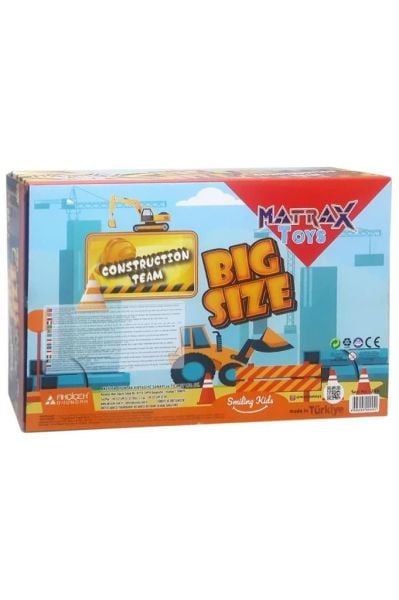 Construction Team Big Size İnşaat Seti