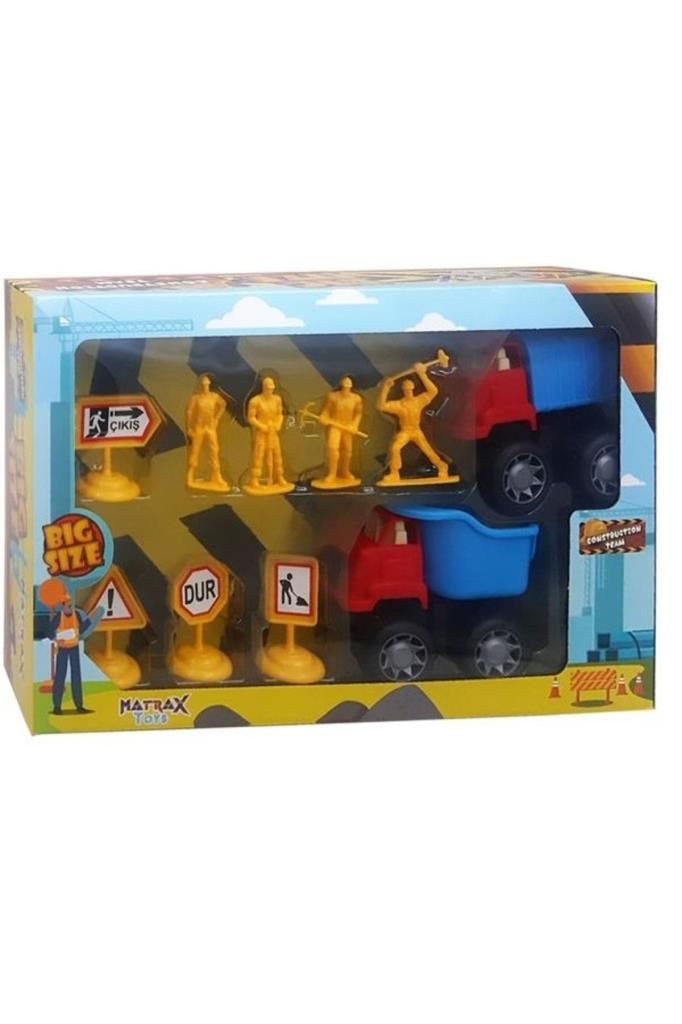 Construction Team Big Size İnşaat Seti