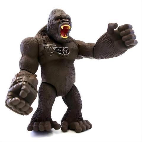 Jurassic Clash Siber Goril 27 cm