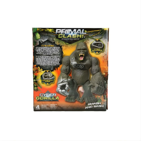 Jurassic Clash Siber Goril 27 cm