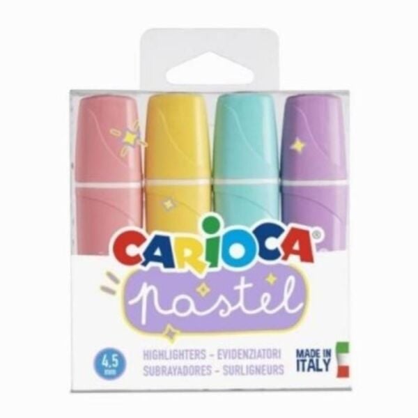 Carioca Pastel Işaretleme Kalemi 4'lü