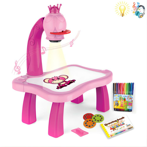 Projeksiyonlu Müzikli Yazı Tahtalı İnteraktif Eğitim Seti