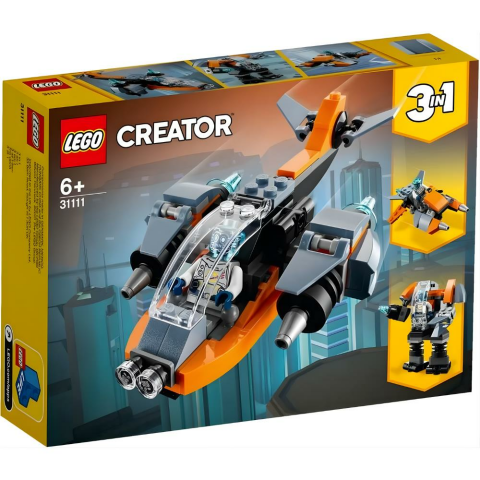 Lego Creator 3’ü 1 Arada Siber İnsansız Hava Aracı 31111