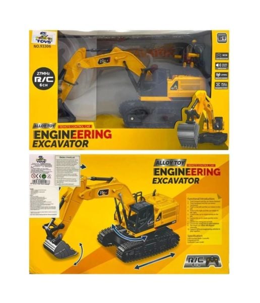 Uzaktan Kumandalı 6 Fonksiyonlu Alloy Kepçe (24)