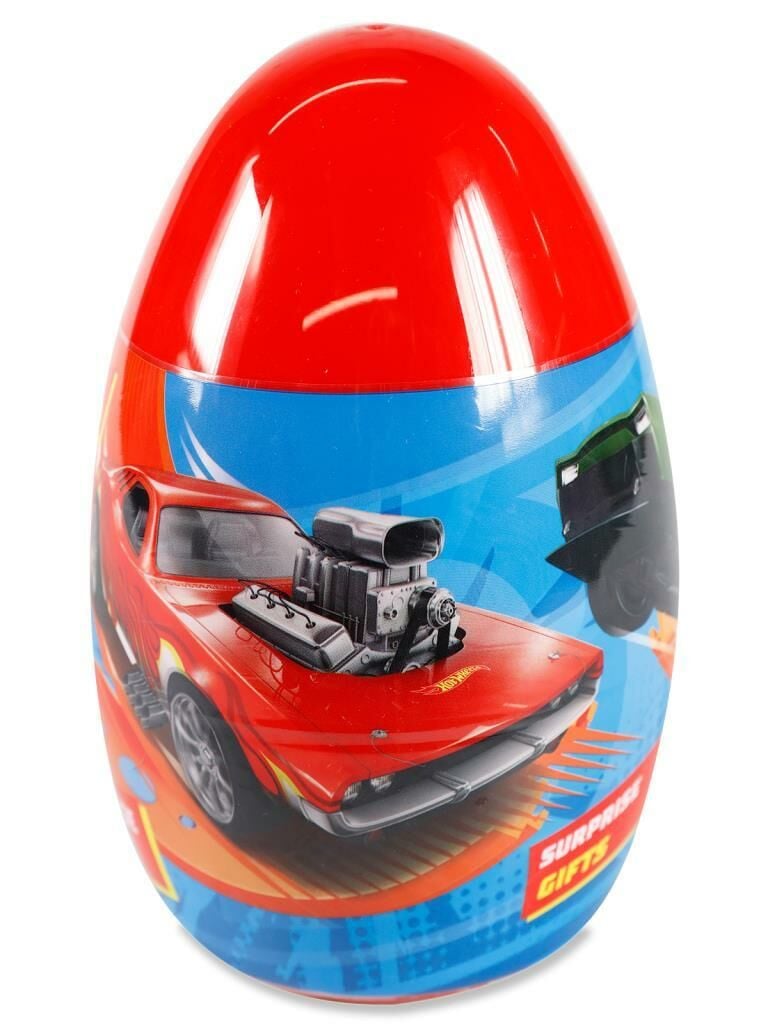 Hot Wheels Lisanslı Dev Yumurta Kırmızı 3+ Yaş