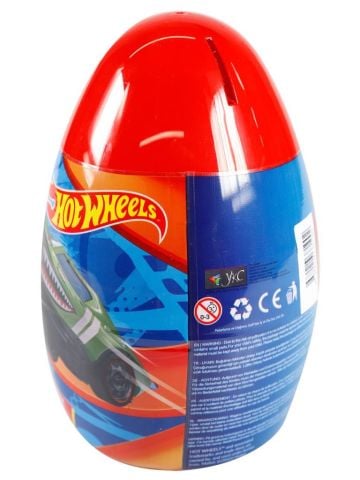 Hot Wheels Lisanslı Dev Yumurta Kırmızı 3+ Yaş