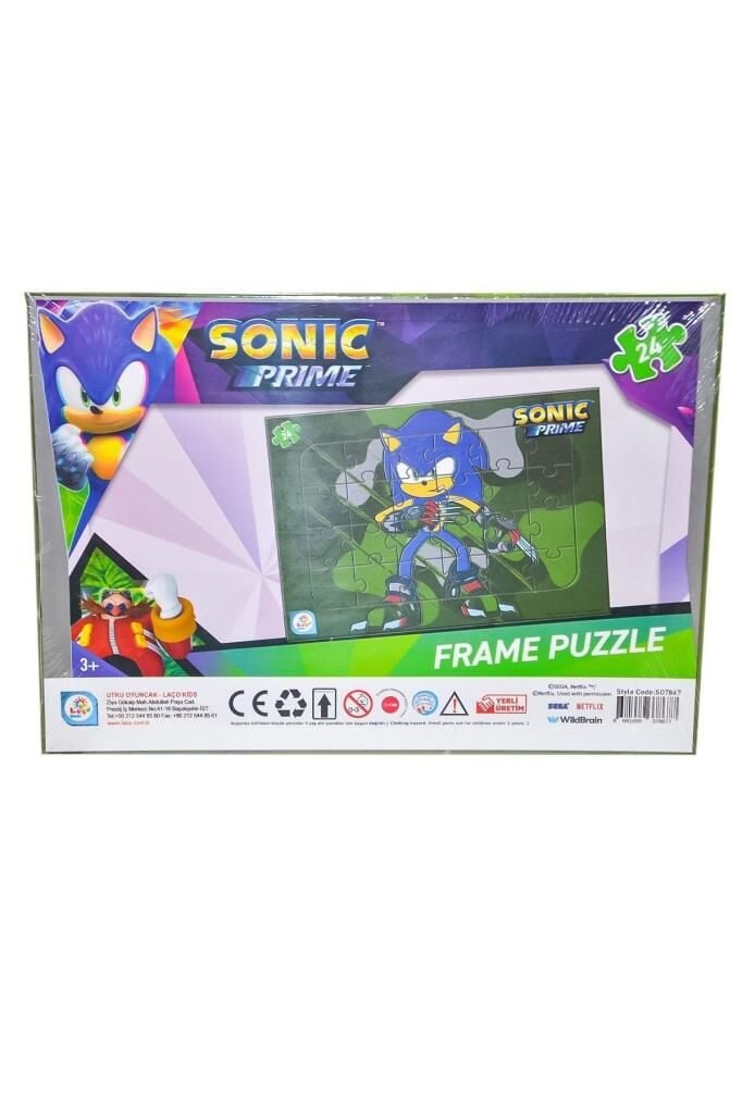 Sonic 24 Parça Frame Puzzle 2