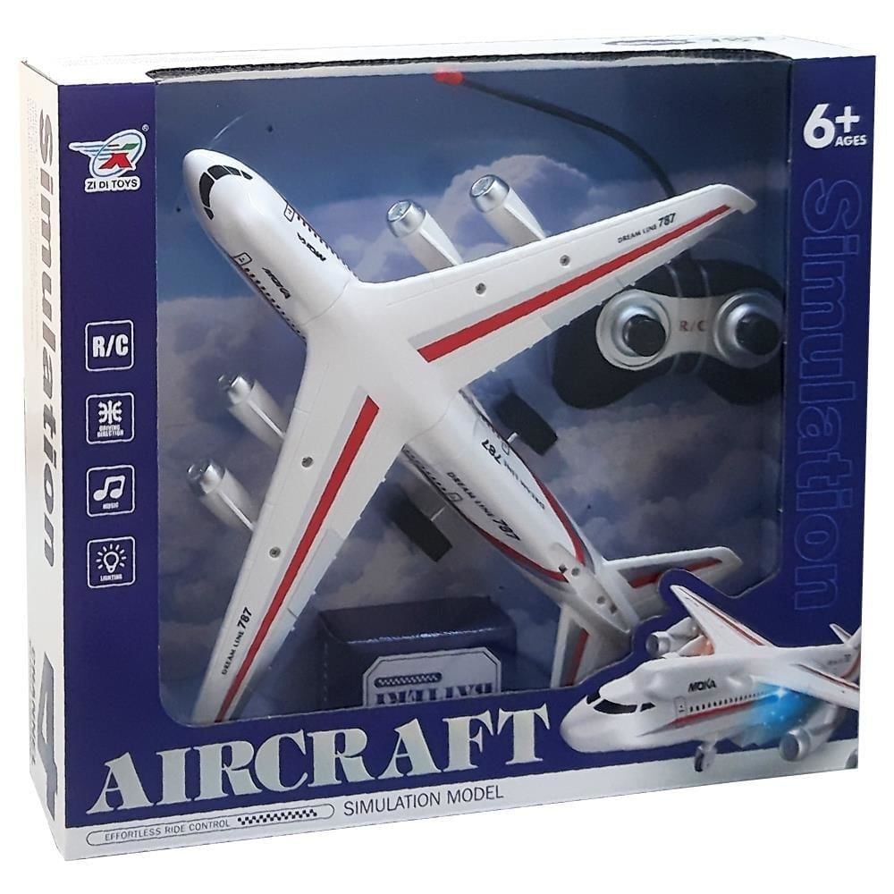 Şarjlı Uzaktan Kumandalı Yolcu Uçağı 7123