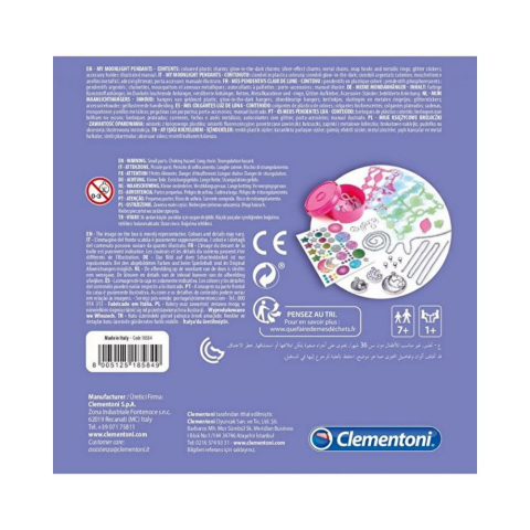 Clementoni Crazy Chic Bileklik Yapma Seti Ay Işığı Kolyeler