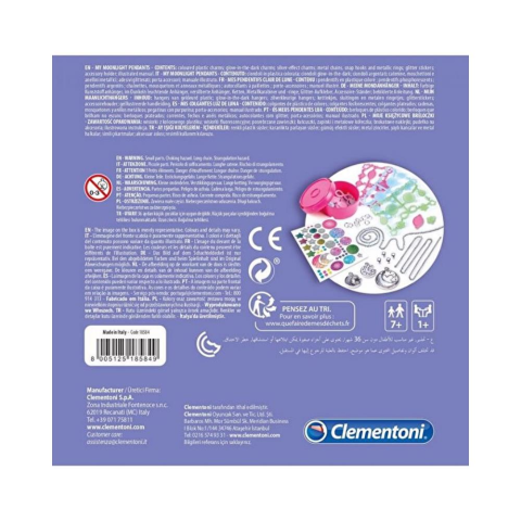 Clementoni Crazy Chic Bileklik Yapma Seti Ay Işığı Kolyeler