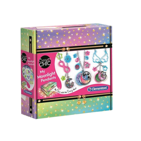 Clementoni Crazy Chic Bileklik Yapma Seti Ay Işığı Kolyeler