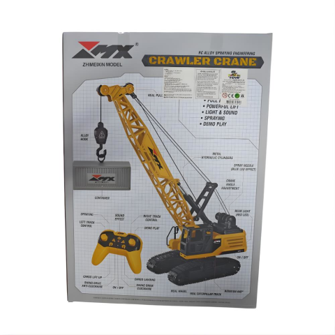 2,4ghz 11 Kanallı Uzaktan Kumandalı Şarjlı Vinç