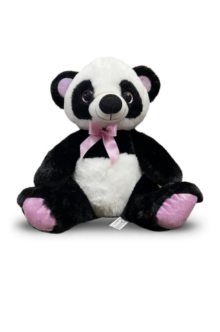 Parlak İri Gözlü Panda Peluş 30 Cm