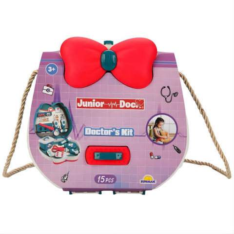 Junior Doc. Kurdele Çantalı Doktor Seti