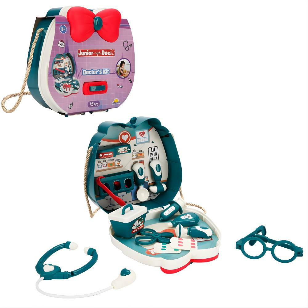 Junior Doc. Kurdele Çantalı Doktor Seti