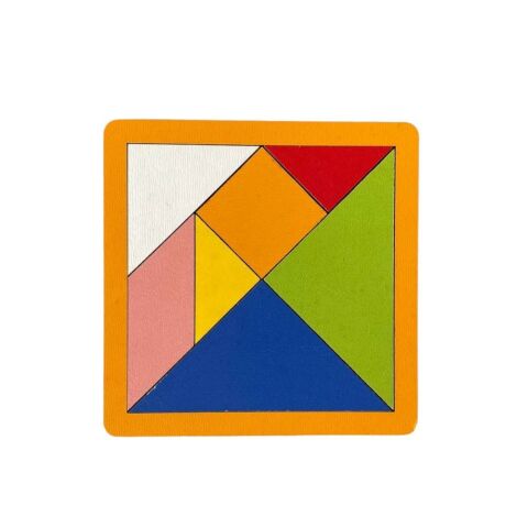 Ahşap Oyuncak 7 Parça Mini Tangram