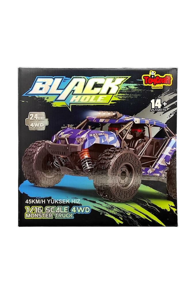 Black Hole 45 KM/H 1:16 Elektrikli Servo Motor Arazi Araç
