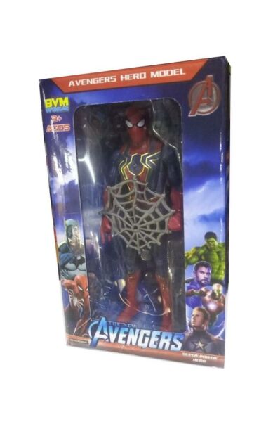 Kutulu Tekli̇ Fi̇gür Avengers Hero Model Örümcek Adam