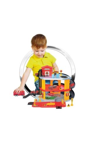 3 Katlı İtfaiye Garaj Seti